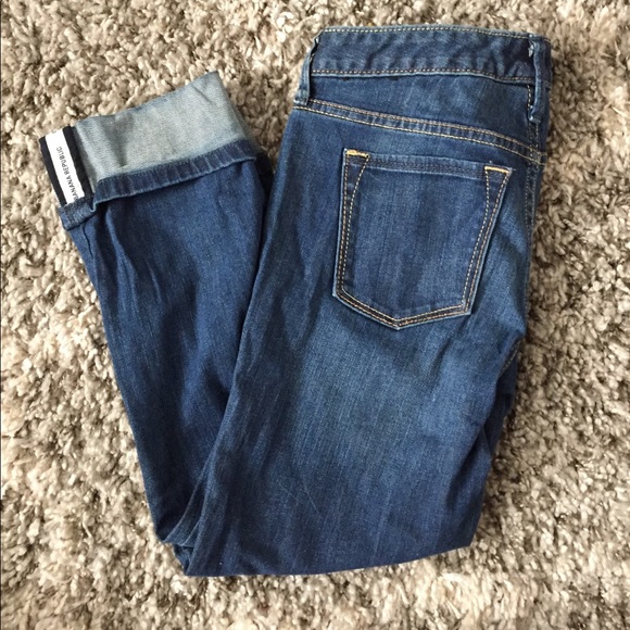 Banana republic cuffed mid rise jeans - Picture 2 of 4